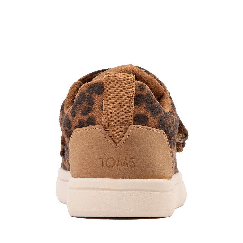 TOMS Cruz Double Strap Sneaker - Baby / Toddler / Little Kid - Leopard ...