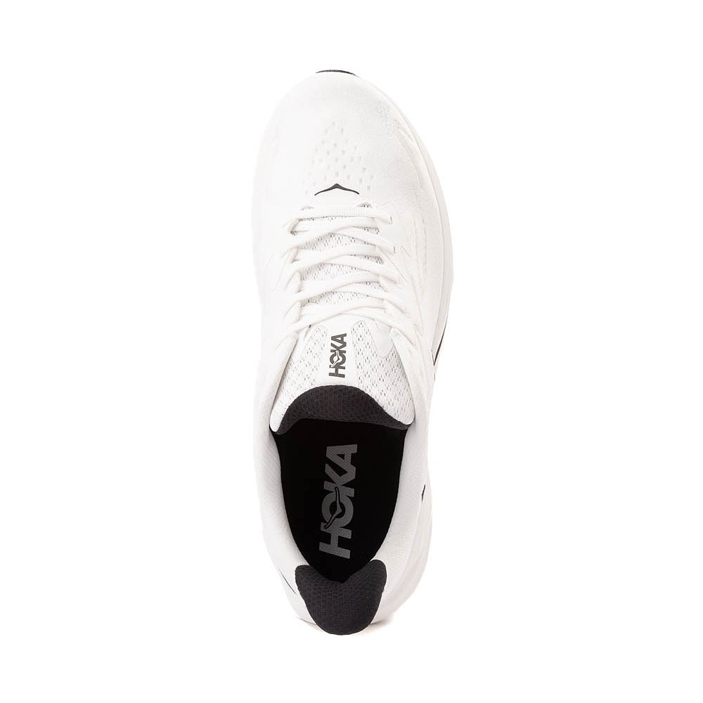 HOKA Clifton 10 White/Black Men’s Walking Gym Travel Sneakers | Size 11 | NWOT Mens HOKA Clifton 10 Athletic Shoe - White / Black | Journeys main image 4