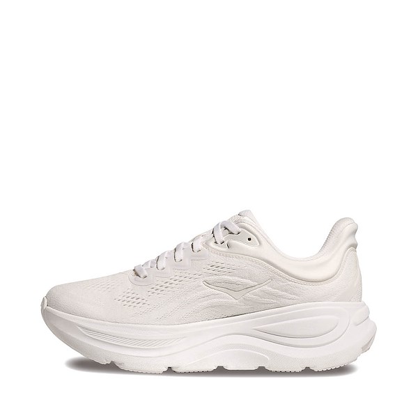 alternate view Womens HOKA Bondi 9 Running Shoe - White / WhiteALT1