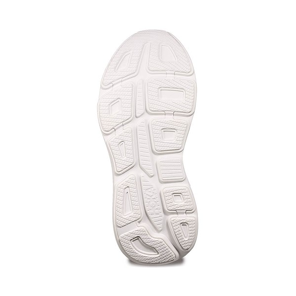 alternate view Womens HOKA Bondi 9 Running Shoe - White / WhiteALT3