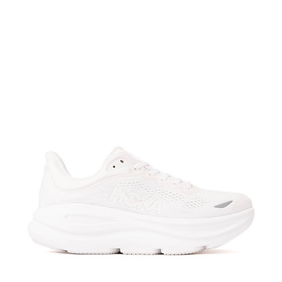 Main view of Womens HOKA Bondi 9 Running Shoe - White / White