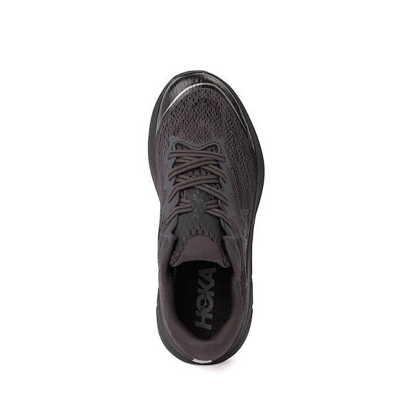 alternate view HOKA Rincon 4 Athletic Shoe - Big Kid - Black / BlackALT2