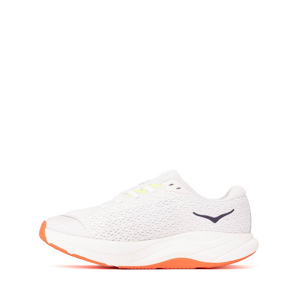 HOKA Rincon 4 Athletic Shoe - Big Kid - Frost / Neon Yuzu | Journeys
