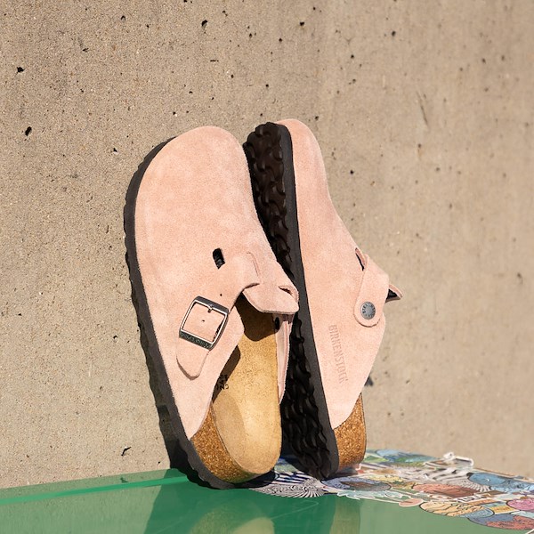 alternate view Womens Birkenstock Boston Clog - Pink ClayHERO