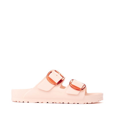 Main view of Womens Birkenstock Arizona Big Buckle EVA Slide Sandal - Light Rose
