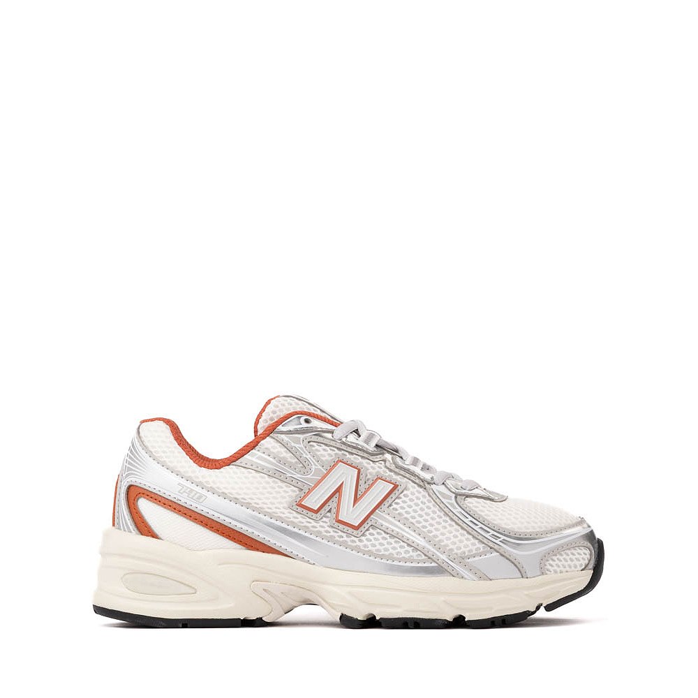 New Balance 740 Athletic Shoe - Big Kid - Silver Metallic / Cinnamon