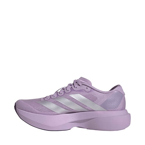 alternate view Womens adidas Adizero EVO SL Athletic Shoe - Powder Plum / Zero Metallic / Shock PinkALT1