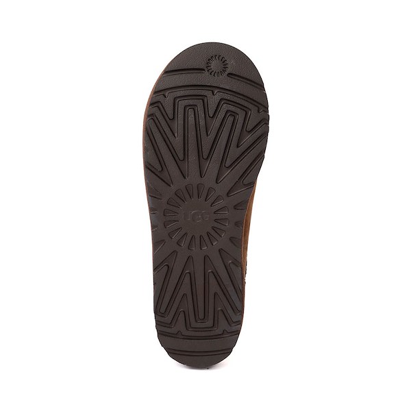 alternate view Mens UGG&reg; Tasman II Nubuck Slipper - Dark ChestnutALT3
