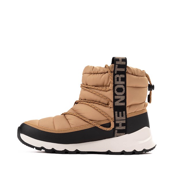 alternate view Womens The North Face Thermoball™ Lace Boot - Almond Butter / TNF BlackALT1