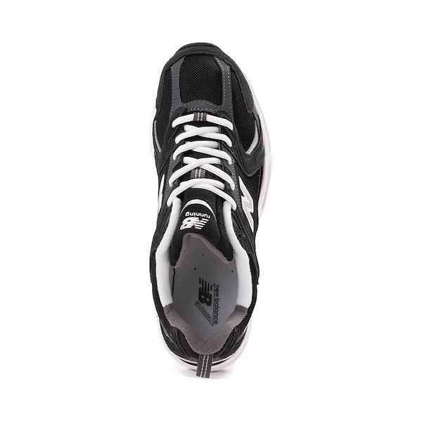 alternate view New Balance 530 Athletic Shoe - Black / Magnet / Silver MetallicALT2