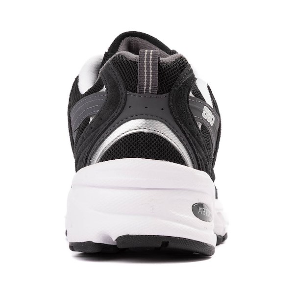 alternate view New Balance 530 Athletic Shoe - Black / Magnet / Silver MetallicALT4