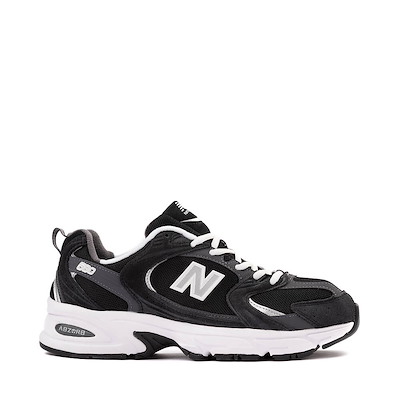 Main view of New Balance 530 Athletic Shoe - Black / Magnet / Silver Metallic
