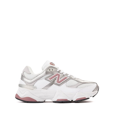 Main view of New Balance 9060 Athletic Shoe - Big Kid - NB 103 White / Rosewood