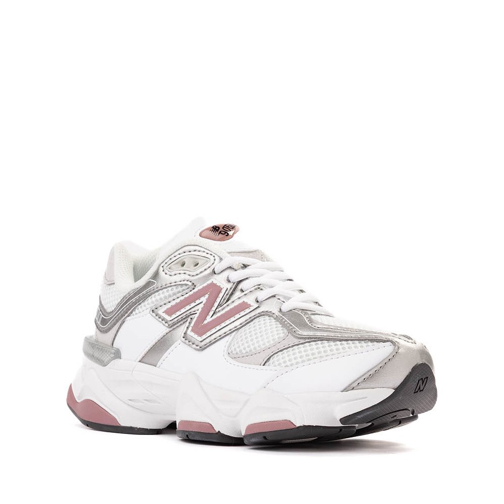 New Balance 9060 Athletic Shoe - Big Kid - NB 103 White / Rosewood
