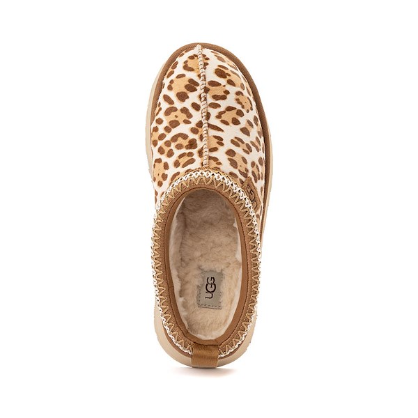 alternate view Womens UGG&reg; Tazz Plains Platform Slipper - Felicity Leopard JasmineALT2