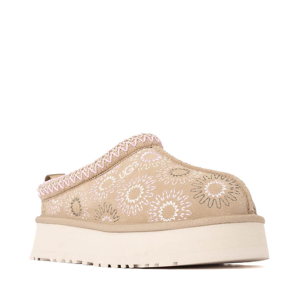 Womens UGG® Tazz Sun Stitch Slipper - Mustard Seed | Journeys