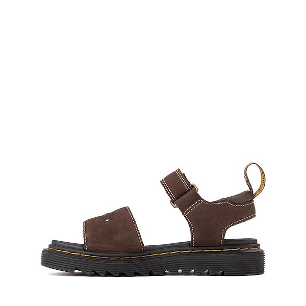 alternate view Dr. Martens Marlowe Sandal - Little Kid / Big Kid - Dark BrownALT1
