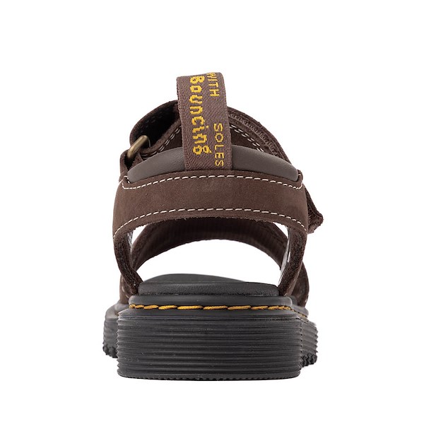 alternate view Dr. Martens Marlowe Sandal - Little Kid / Big Kid - Dark BrownALT4