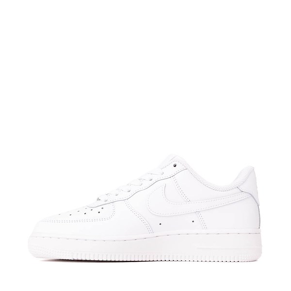 alternate view Womens Nike Air Force 1 '07 Athletic Shoe - White / White / White / WhiteALT1