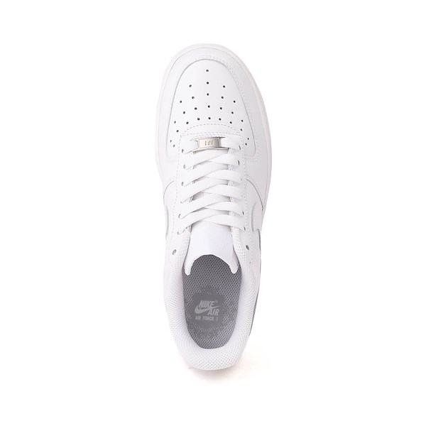 alternate view Womens Nike Air Force 1 '07 Athletic Shoe - White / White / White / WhiteALT2
