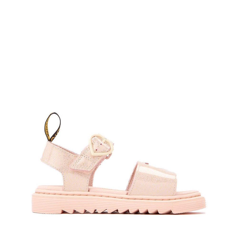 Dr. Martens Marlowe II Hearts Sandal - Little Kid - Powder Pink / Cloud Cream