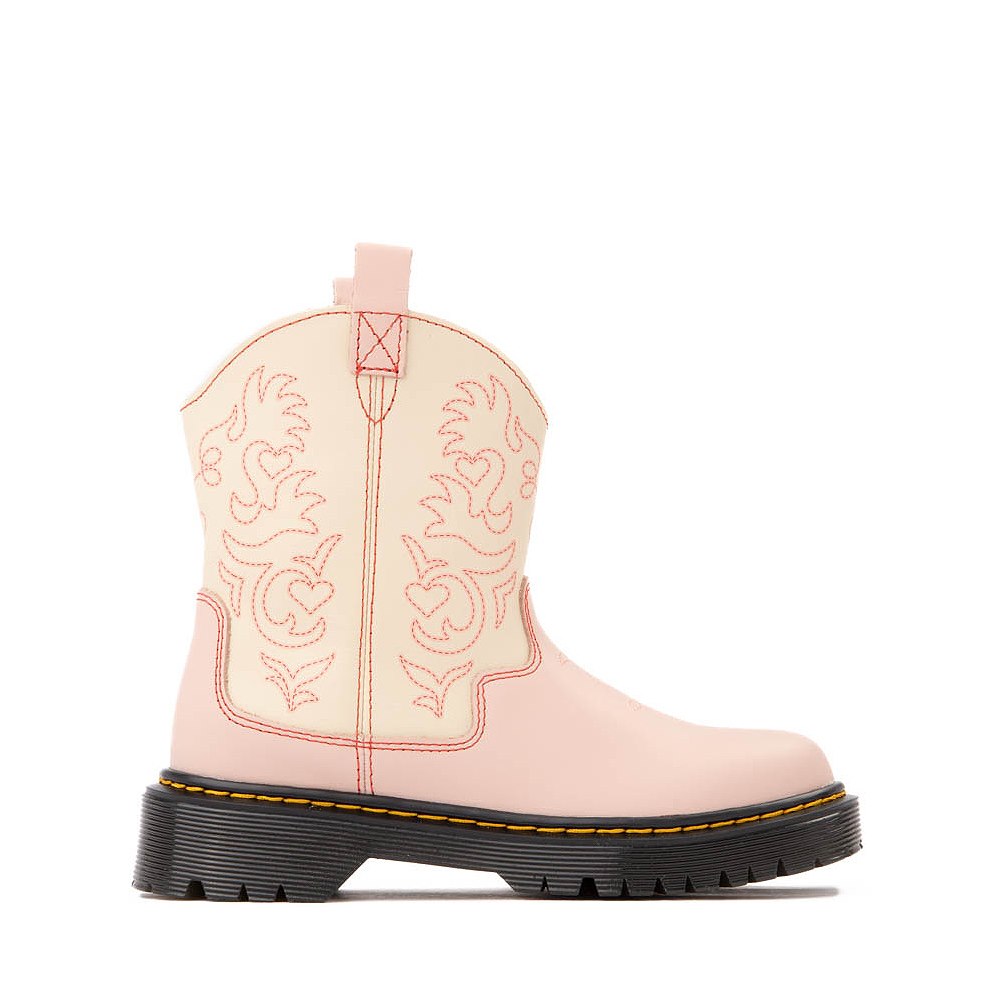 Dr. Martens Strixton Boot - Little Kid / Big Kid - Powder Pink / Cloud Cream