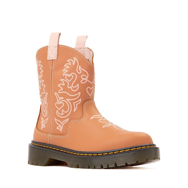 alternate view Dr. Martens Strixton Boot - Little Kid / Big Kid - TanALT5