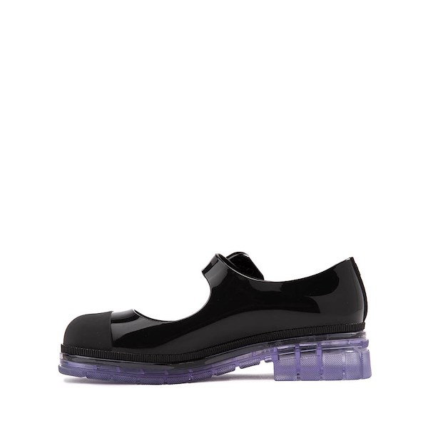 alternate view Mini Melissa June Mary Jane Loafer - Little Kid / Big Kid - Black / ClearALT1