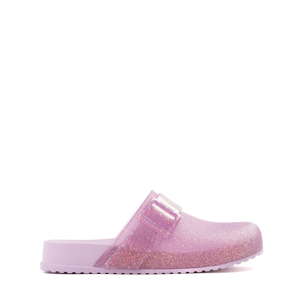 Mini Melissa Cozy Clog - Little Kid / Big Kid - Glitter Lilac