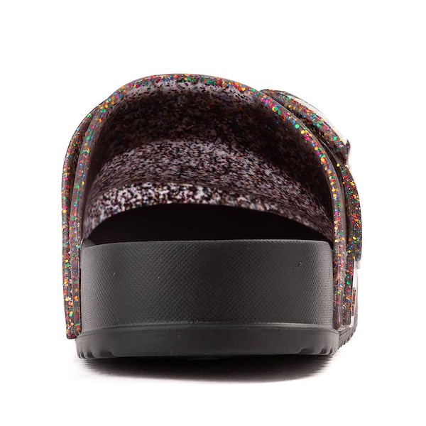 alternate view Mini Melissa Cozy Clog - Little Kid / Big Kid - Mixed Glitter / BlackALT4