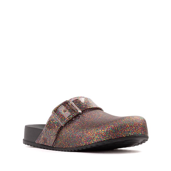 alternate view Mini Melissa Cozy Clog - Little Kid / Big Kid - Mixed Glitter / BlackALT5