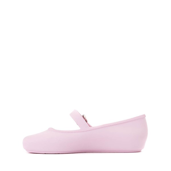 alternate view Mini Melissa Soft Ballerina Flat - Little Kid / Big Kid - PinkALT1