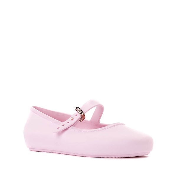 alternate view Mini Melissa Soft Ballerina Flat - Little Kid / Big Kid - PinkALT5