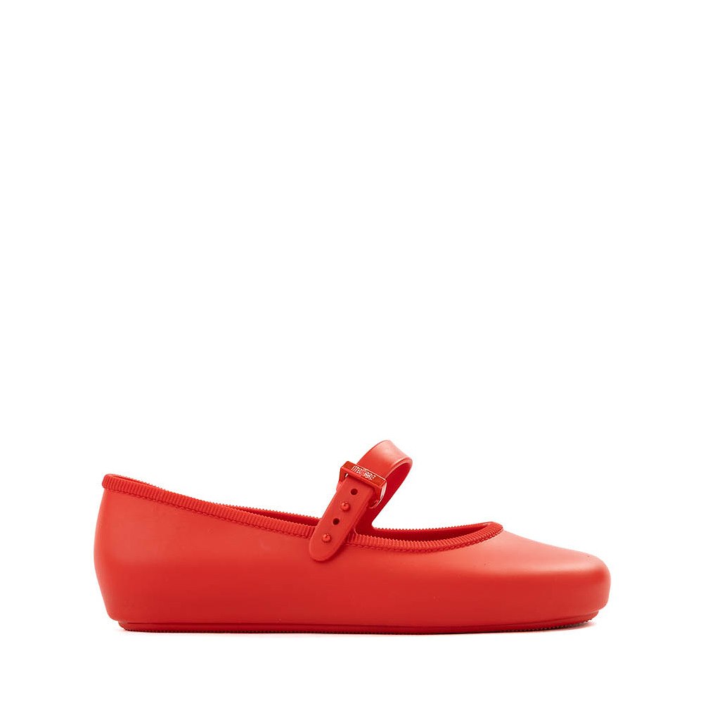 Mini Melissa Soft Ballerina Flat - Little Kid / Big Kid - Red