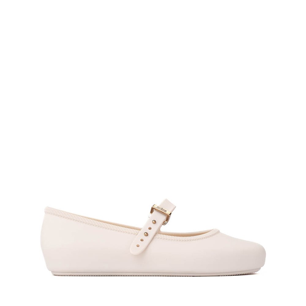 Mini Melissa Soft Ballerina Flat - Little Kid / Big Kid - Cream