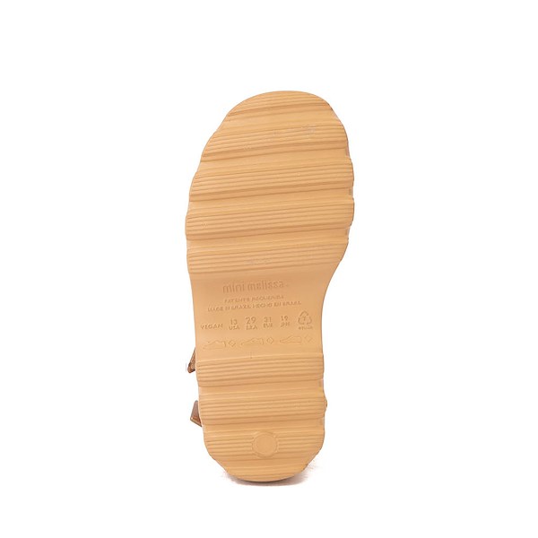 alternate view Mini Melissa Kick Off Platform Sandal - Little Kid / Big Kid - GoldALT3