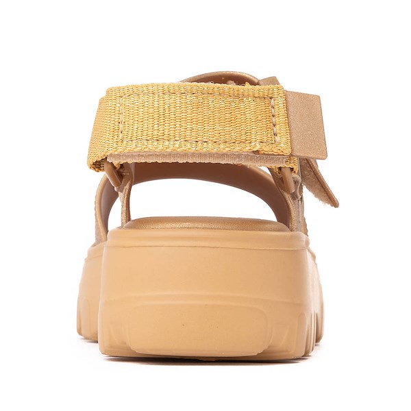 alternate view Mini Melissa Kick Off Platform Sandal - Little Kid / Big Kid - GoldALT4