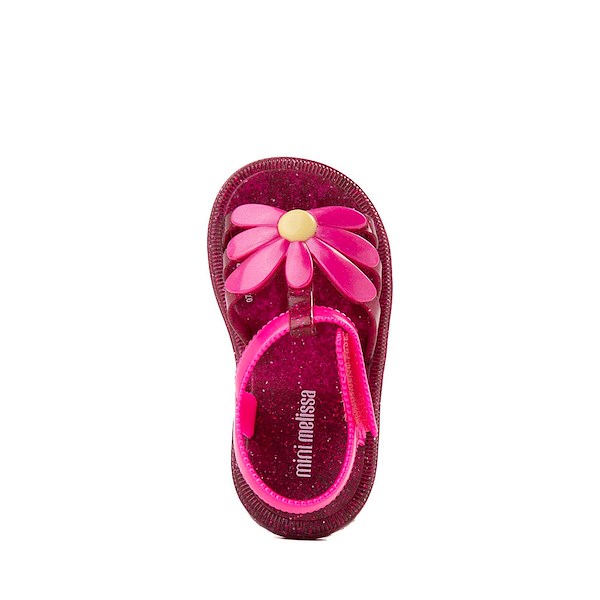 alternate view Mini Melissa Hip Bloomy Sandal - Toddler / Little Kid - PinkALT2