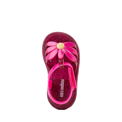 Mini Melissa Indonesia (@minimelissa_id) • Instagram photos  Mini Melissa Kids\' Green and Pink Flower Shoes display picture 1