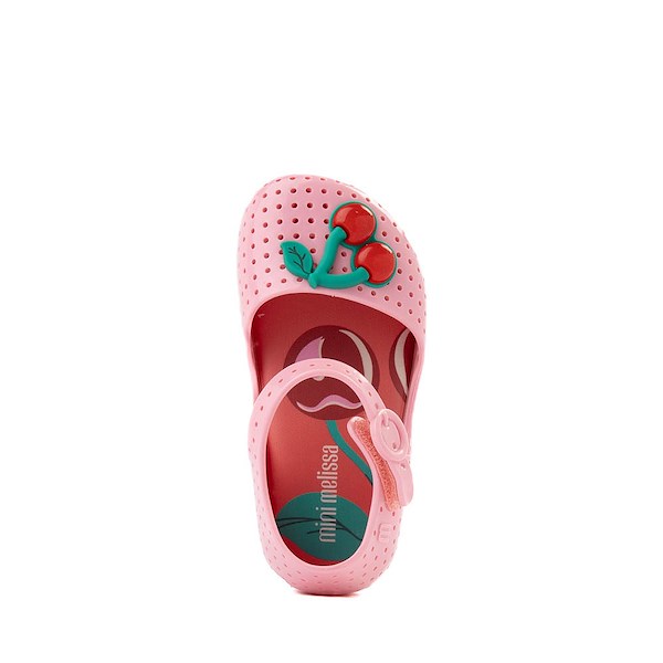 alternate view Mini Melissa Pop Flat - Toddler / Little Kid - Pink / RedALT2