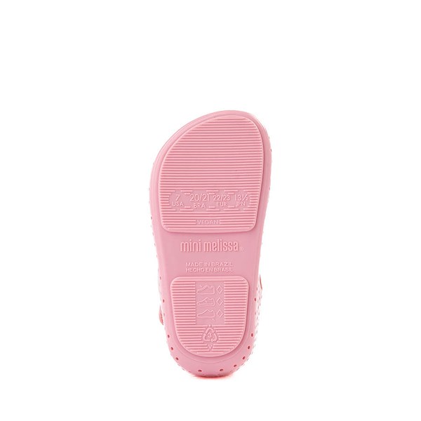 alternate view Mini Melissa Pop Flat - Toddler / Little Kid - Pink / RedALT3