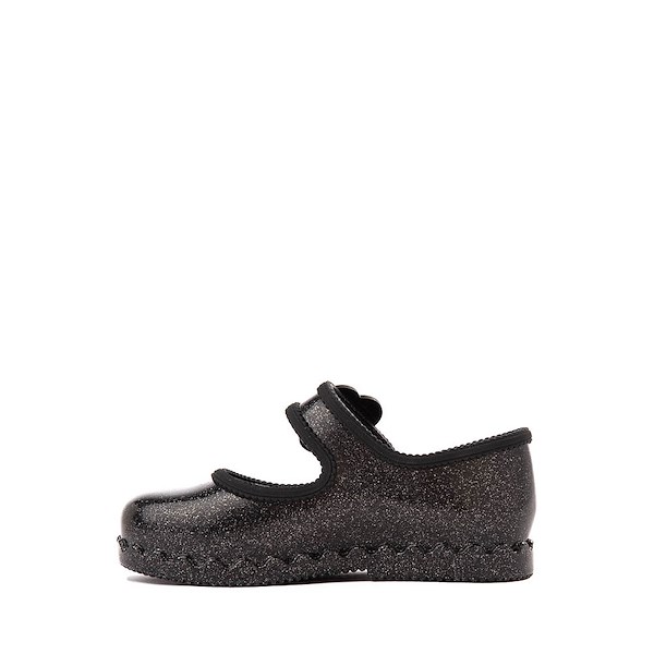 alternate view Mini Melissa Hip Ballerina Casual Shoe - Toddler / Little Kid - BlackALT1