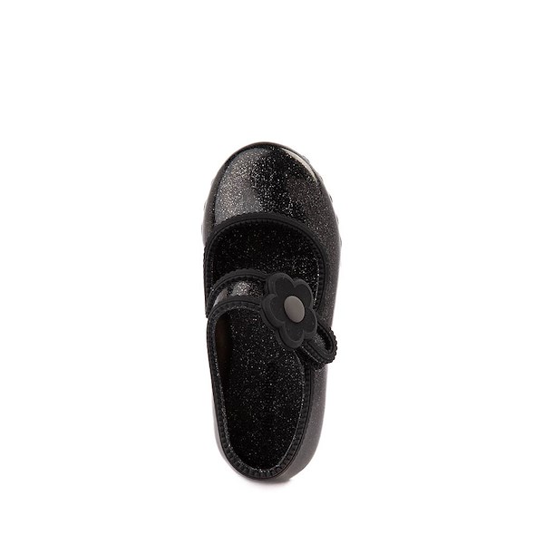 alternate view Mini Melissa Hip Ballerina Casual Shoe - Toddler / Little Kid - BlackALT2