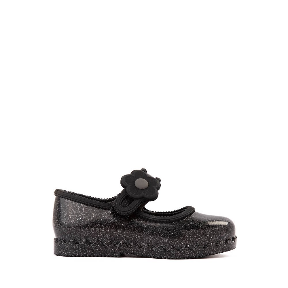 Mini Melissa Hip Ballerina Casual Shoe - Toddler / Little Kid - Black