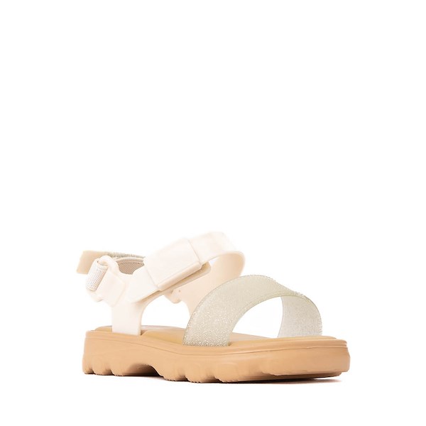 alternate view Mini Melissa Kick Off Sandal - Toddler / Little Kid - WhiteALT5