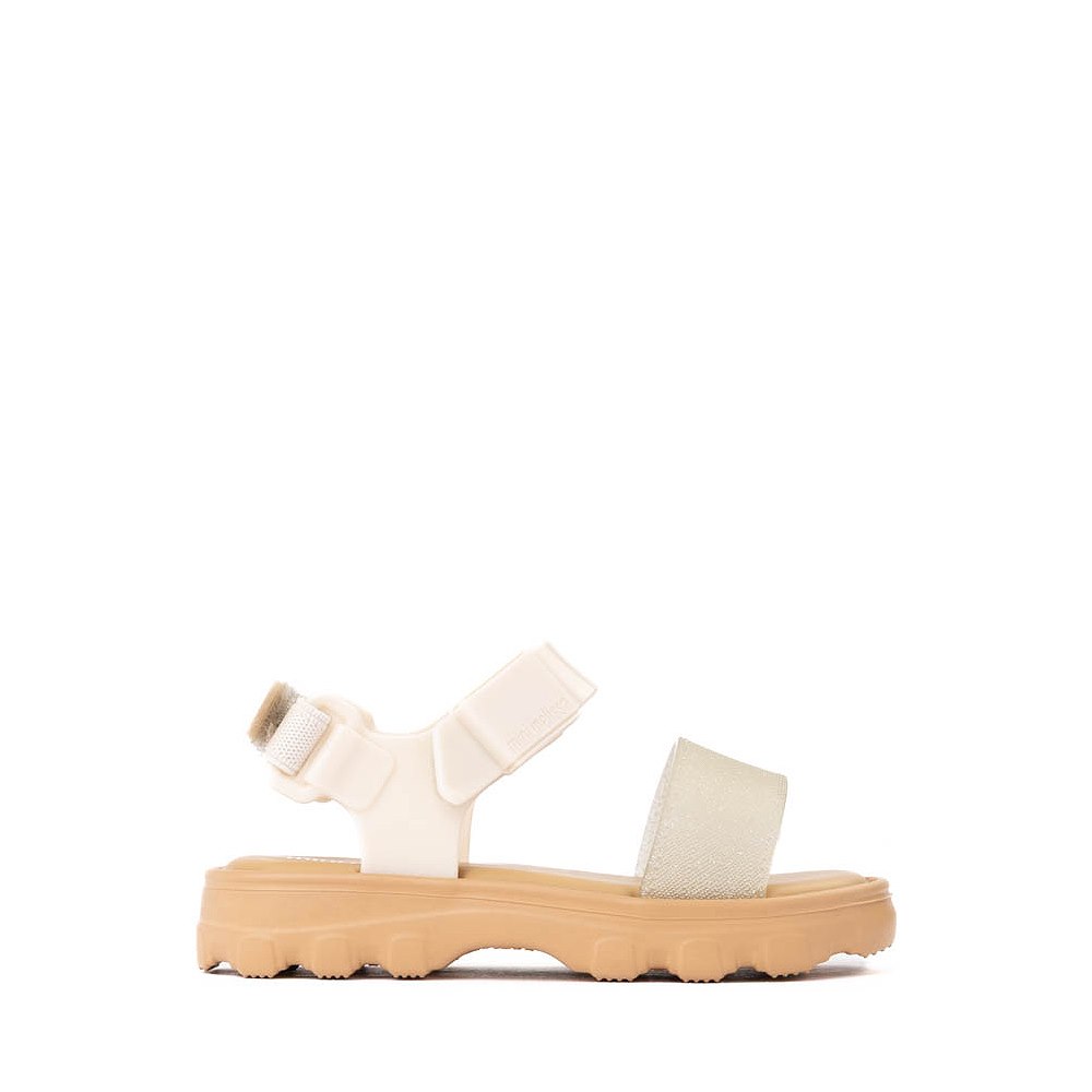 Mini Melissa Kick Off Sandal - Toddler / Little Kid - White
