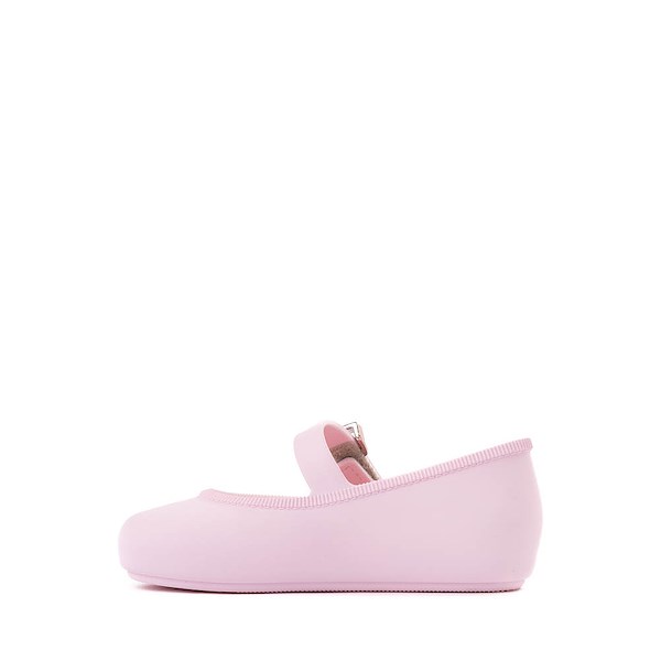 alternate view Mini Melissa Soft Ballerina Flat - Toddler / Little Kid - PinkALT1