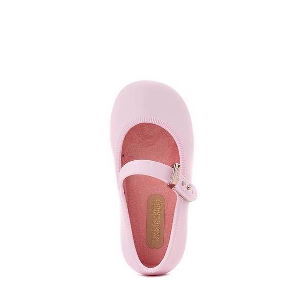alternate view Mini Melissa Soft Ballerina Flat - Toddler / Little Kid - PinkALT2