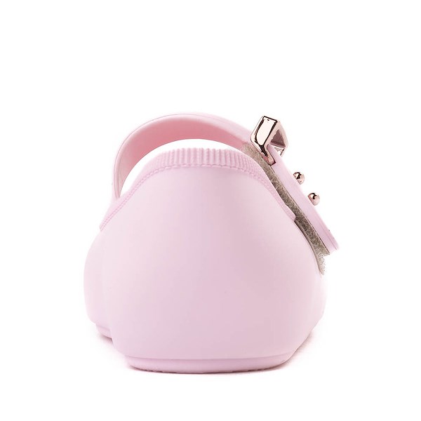 alternate view Mini Melissa Soft Ballerina Flat - Toddler / Little Kid - PinkALT4