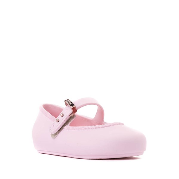 alternate view Mini Melissa Soft Ballerina Flat - Toddler / Little Kid - PinkALT5